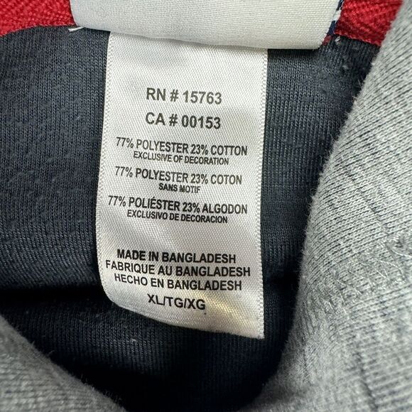 Champion University Georgia Bulldogs Gray Pullover Hoodie Sweatshirt Mens XL - Picture 6 of 10